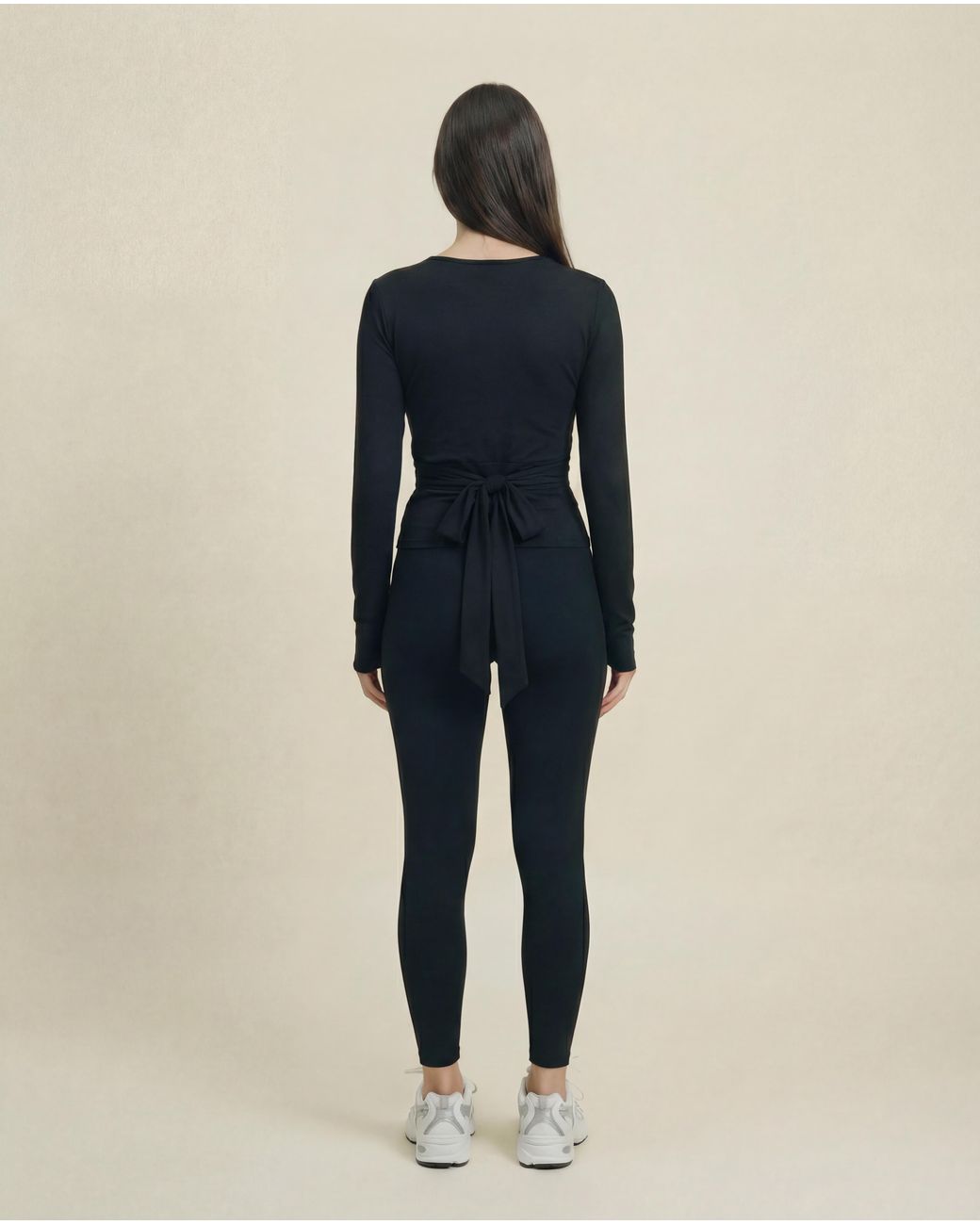 ROAV Black Bex Wrap Ballet Top