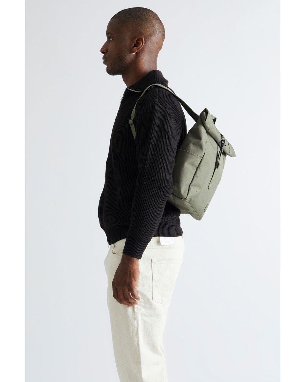 Lefrik Green Roll Mini Backpack