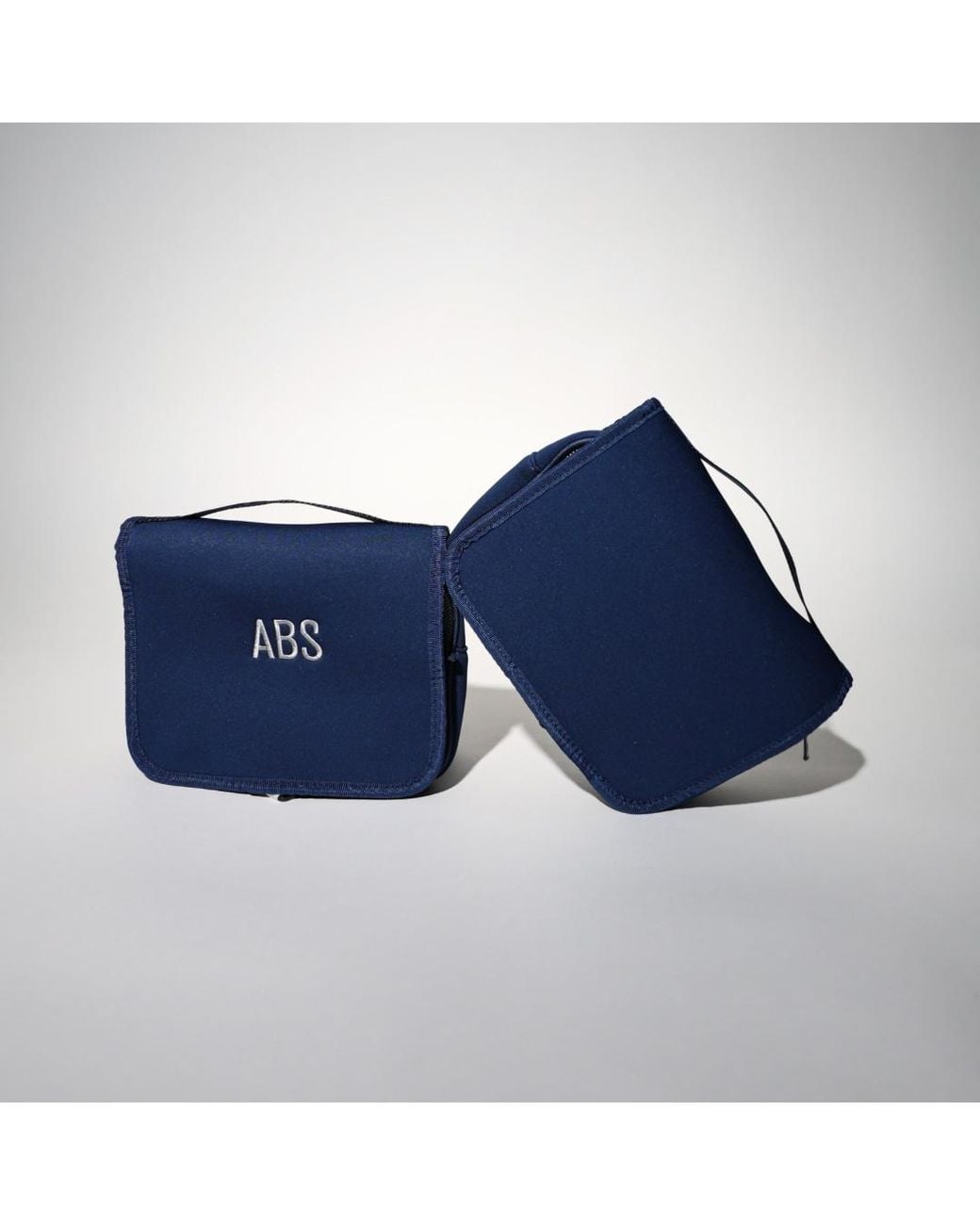 Pop Ups Brand Blue Toiletry Bag Deep
