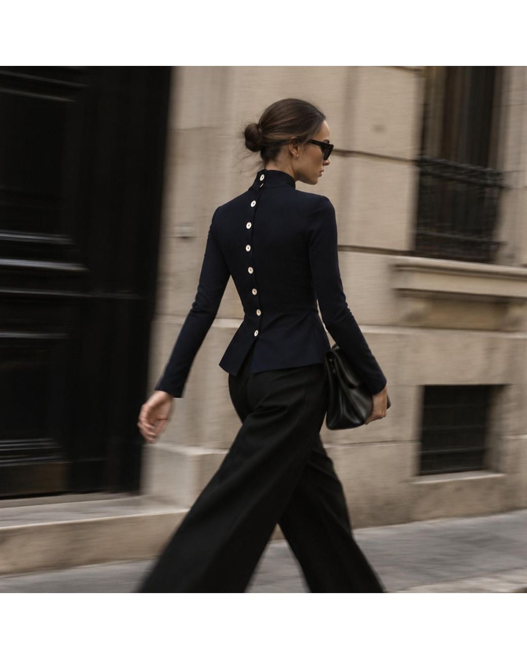 The Ethos Studio Blue Spine Turtleneck