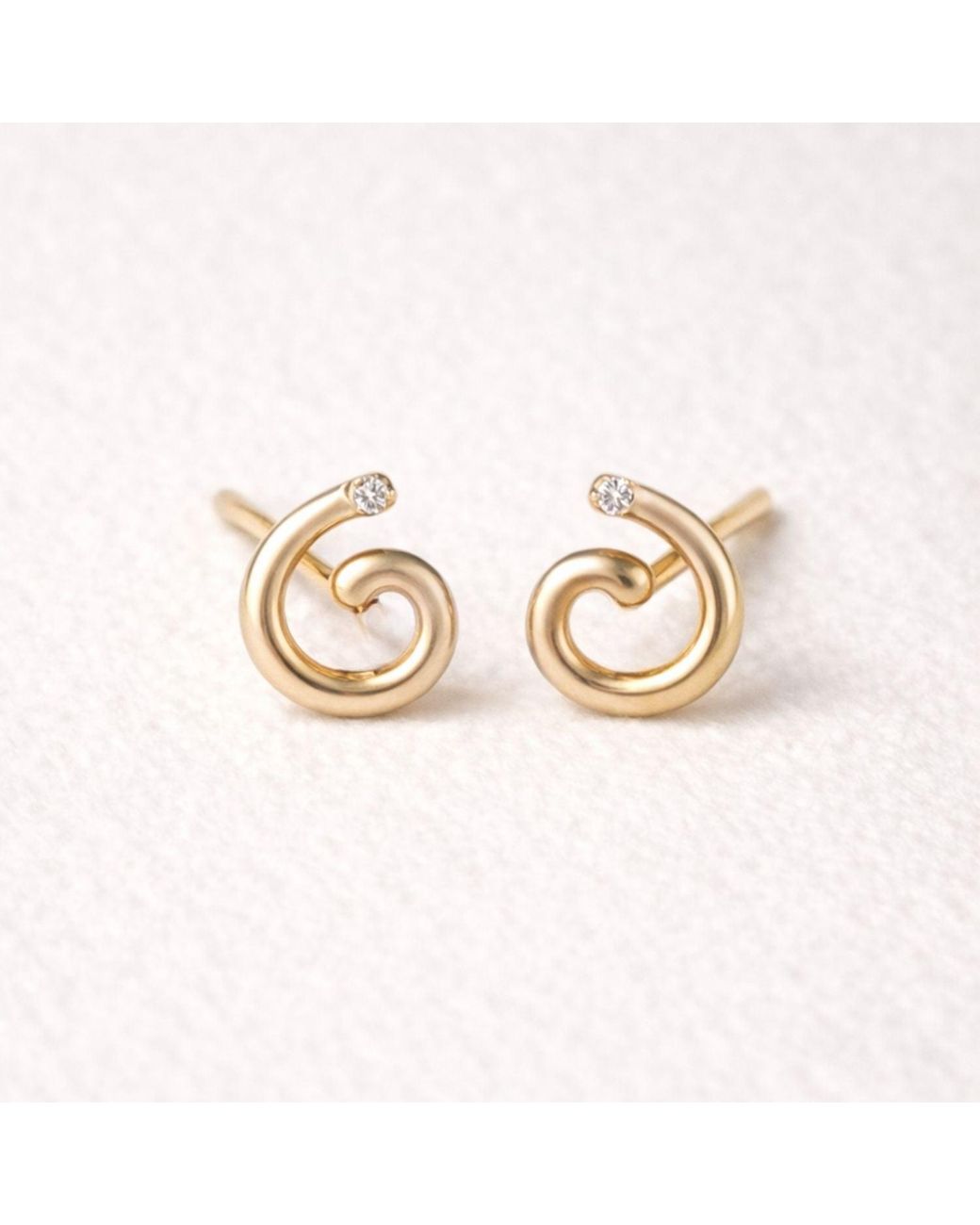 Lily Flo Jewellery Metallic Returning To Yourself Diamond Stud Earrings
