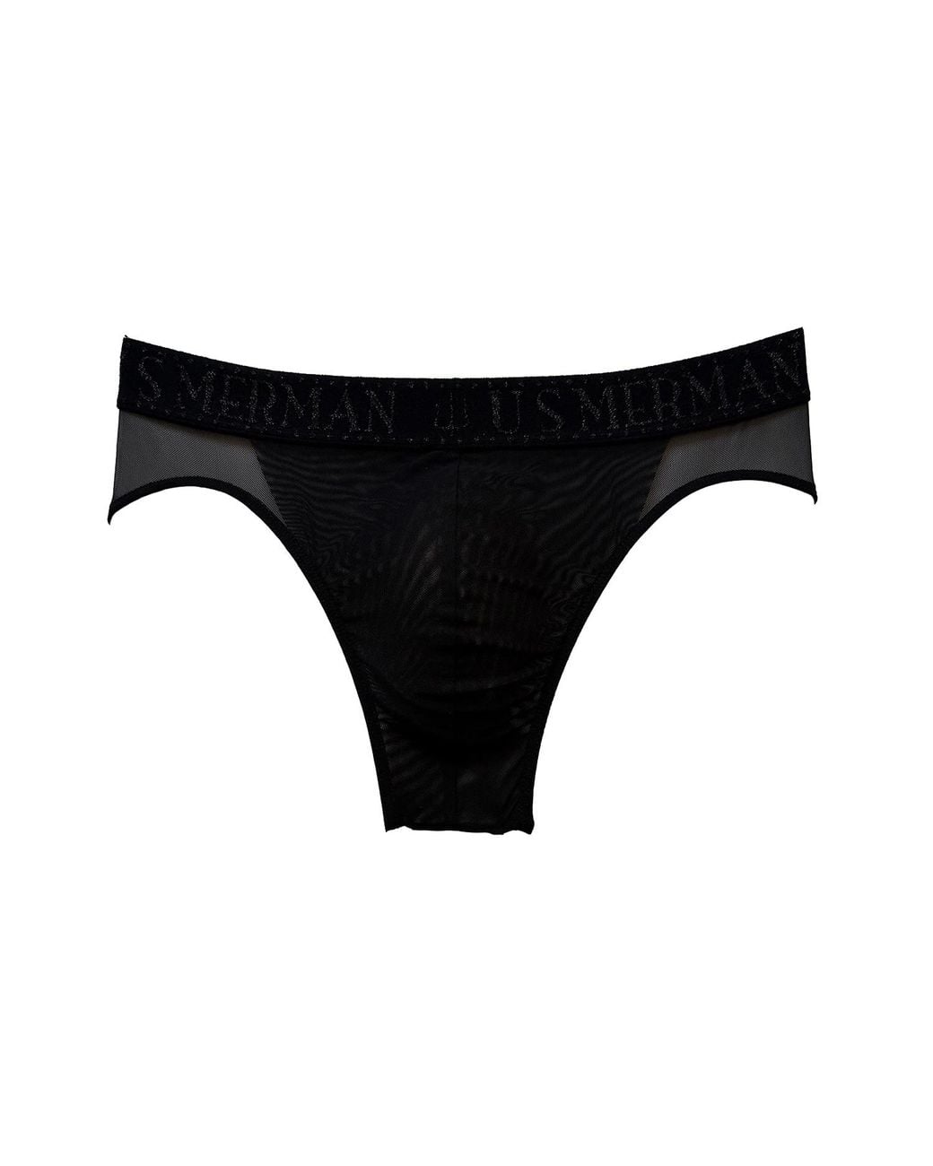 Us Merman Black Trident Underwear for men