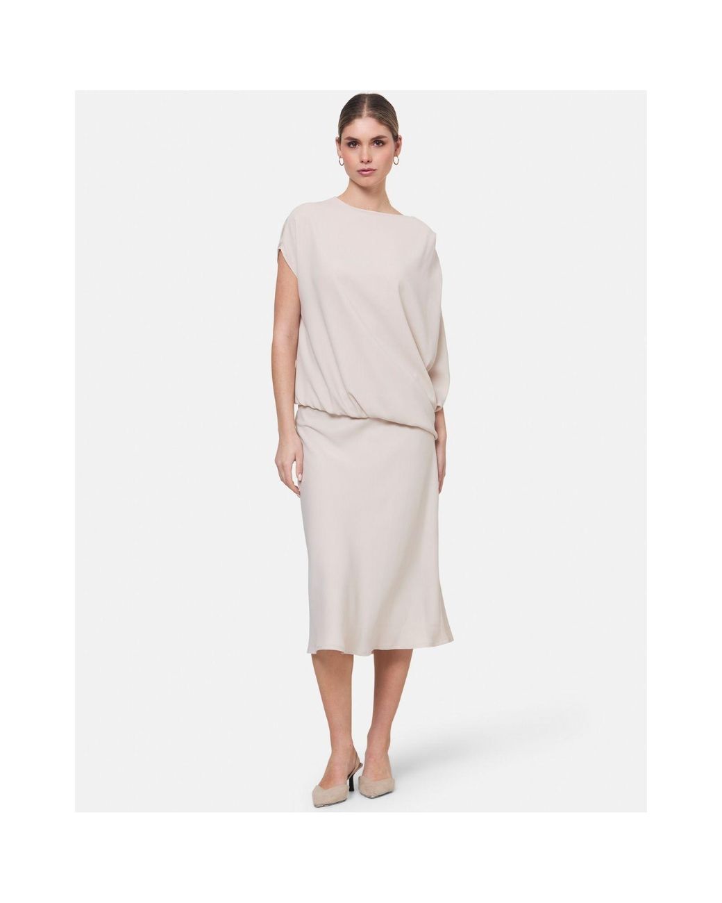 Helen Mcalinden Pink Neutrals Berna Natural Pearl Blouse