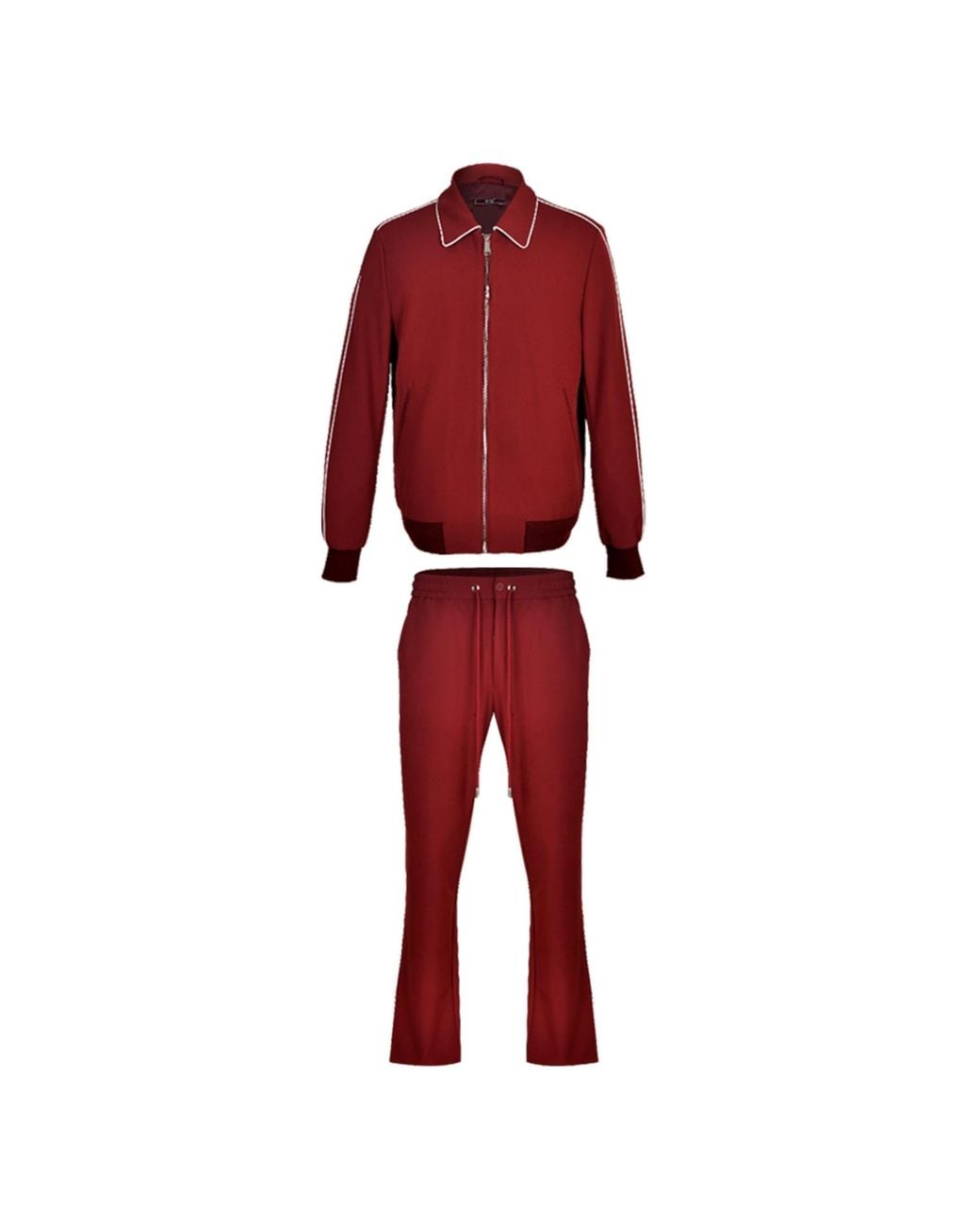 DAVID WEJ Red Ashford Aviator Set for men