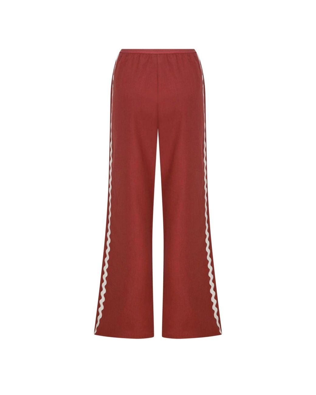 Thisisu Collection Red Wavy Pant