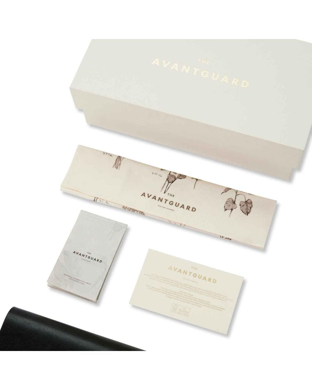 The Avantguard Brown Vetiver Golden Tort Sunglasses