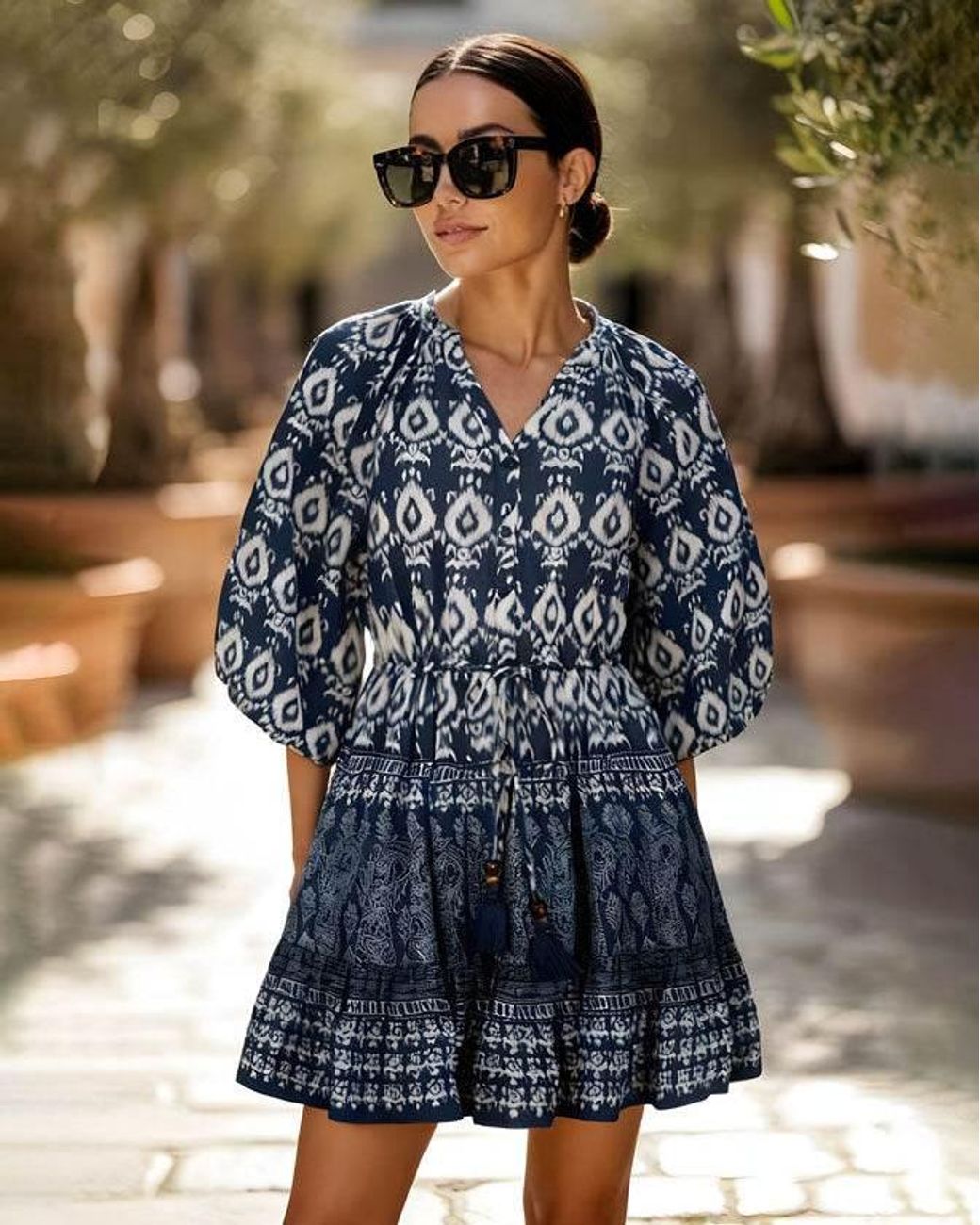 Change of Scenery Blue Sam Dress