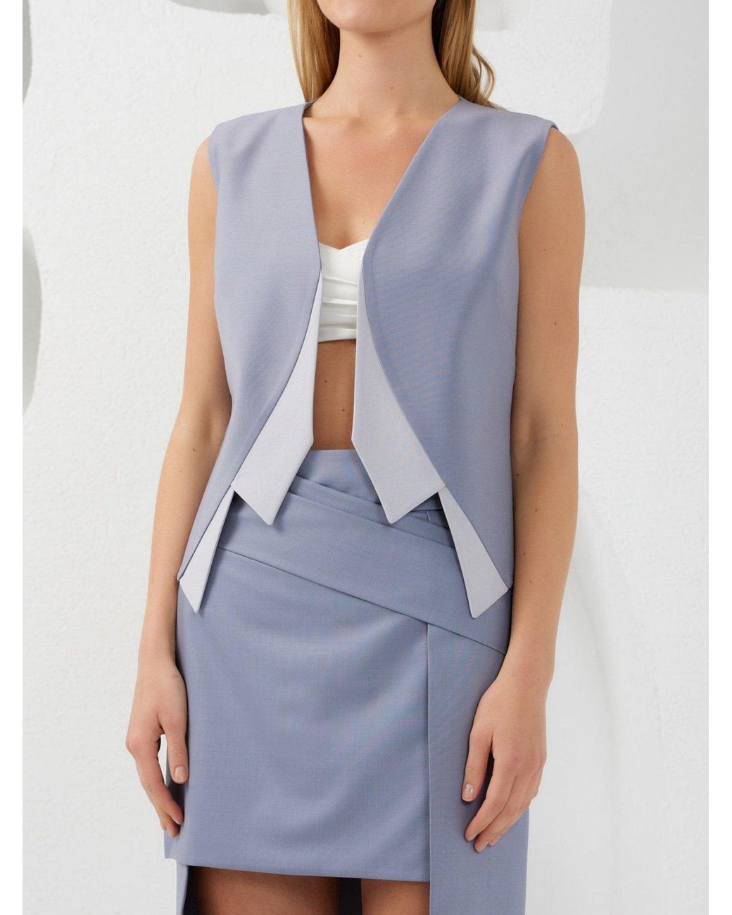 Lumina Eligma Purple The Refined Curve Skirt