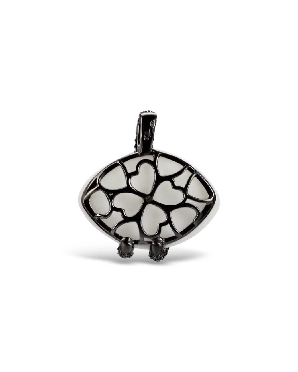Bellus Domina Metallic Sterling And Snake Necklace