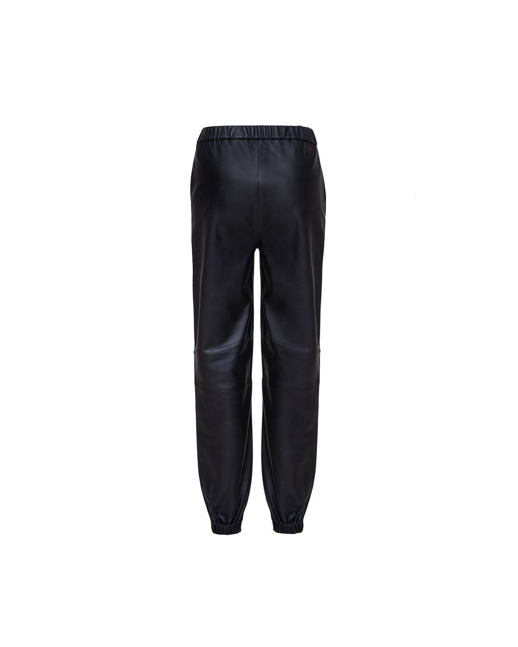 Audrey Vallens Blue Phoenix Leather Pants