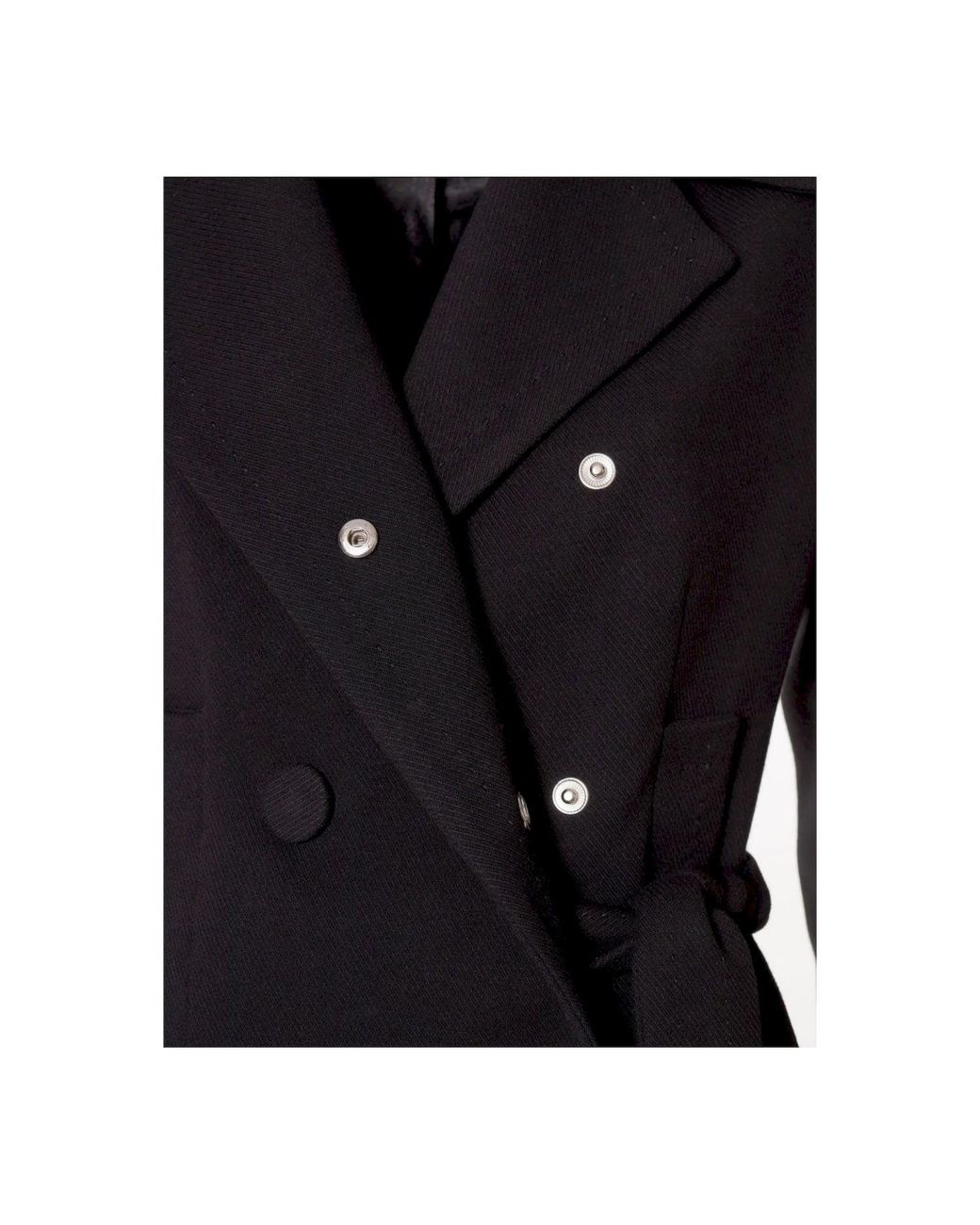 AGGI by HALEWSKI Black Tilda Designer Long Coat