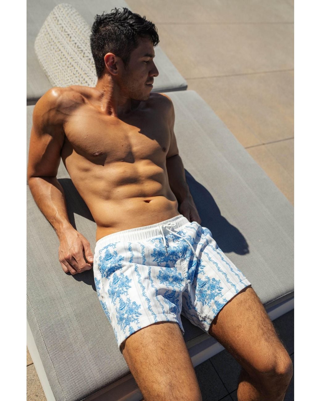 IVY SWIMWEAR Blue Bennie for men
