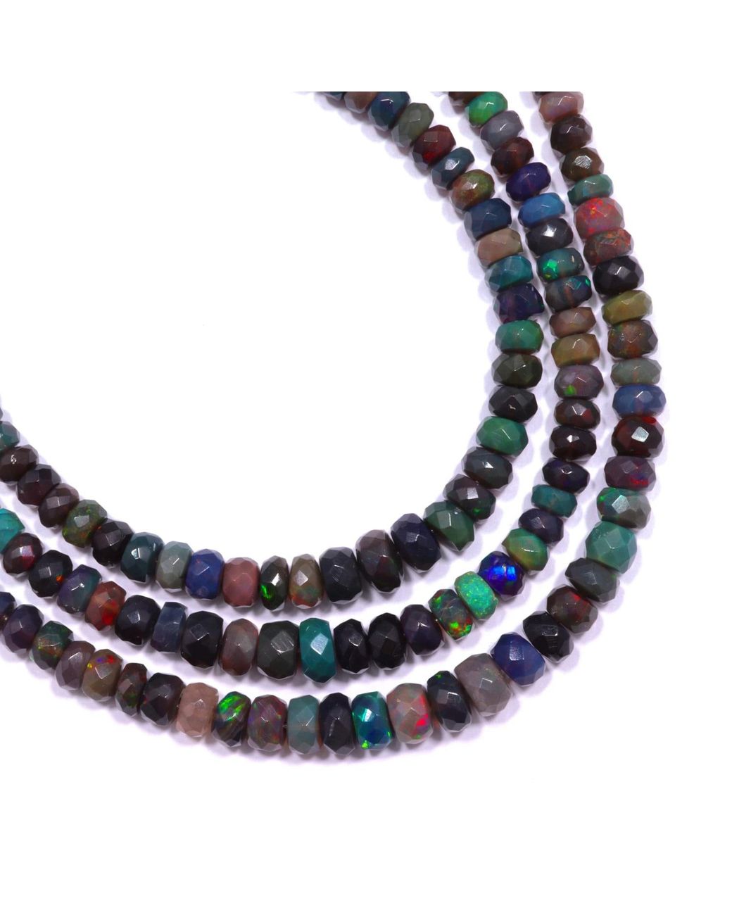 Mineralgems•Studio Blue Opal Necklace For Him for men