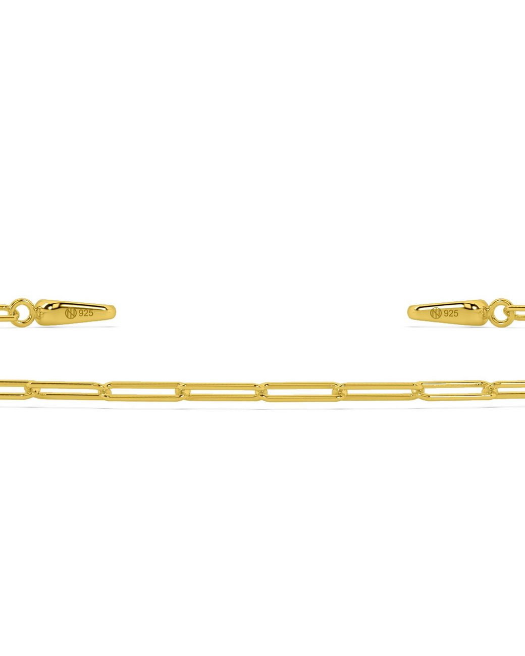Onia Metallic Baby Clip Long Chain Waist Chain