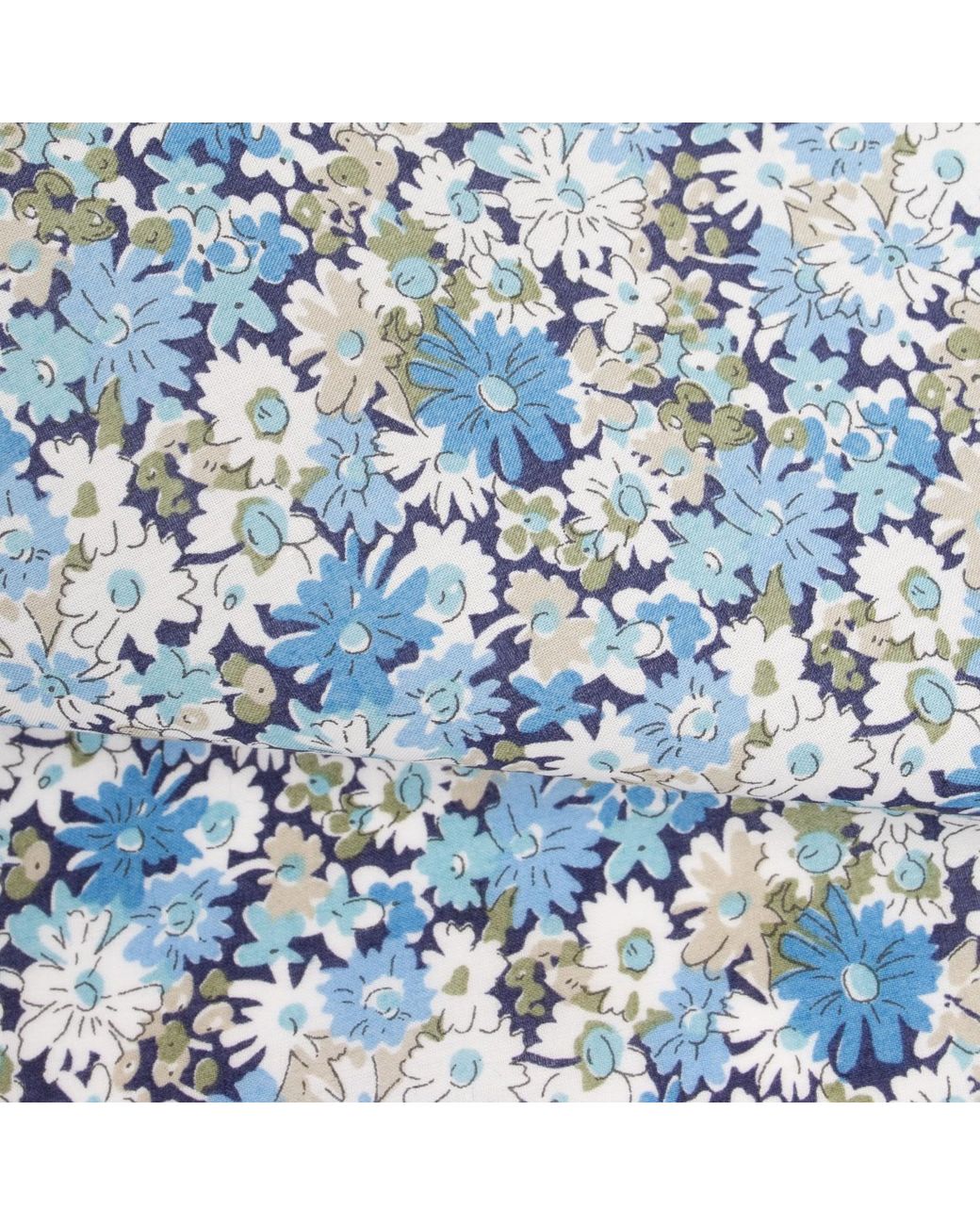 LE COLONEL Blue Liberty Libby Bow Tie for men