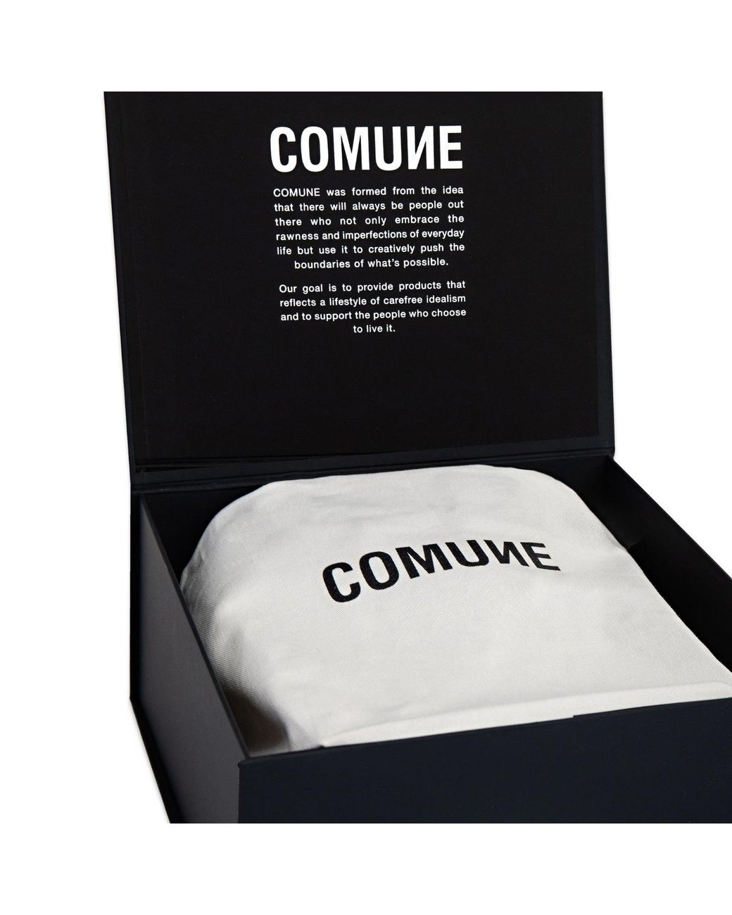 Comune White Stack Trucker Hat for men