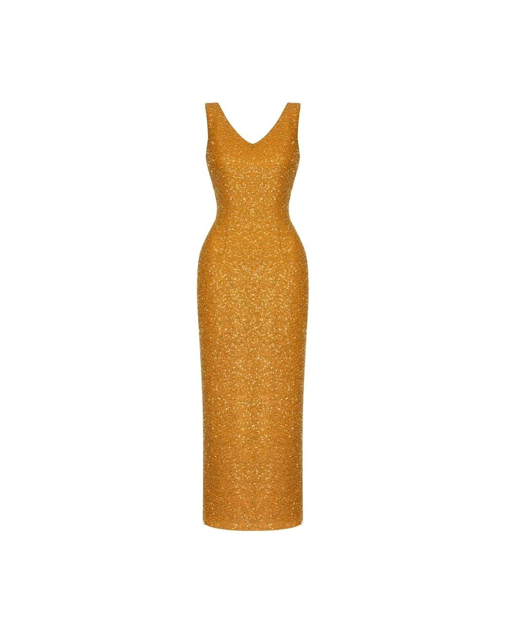Elsava Metallic Lina Sequin Dress