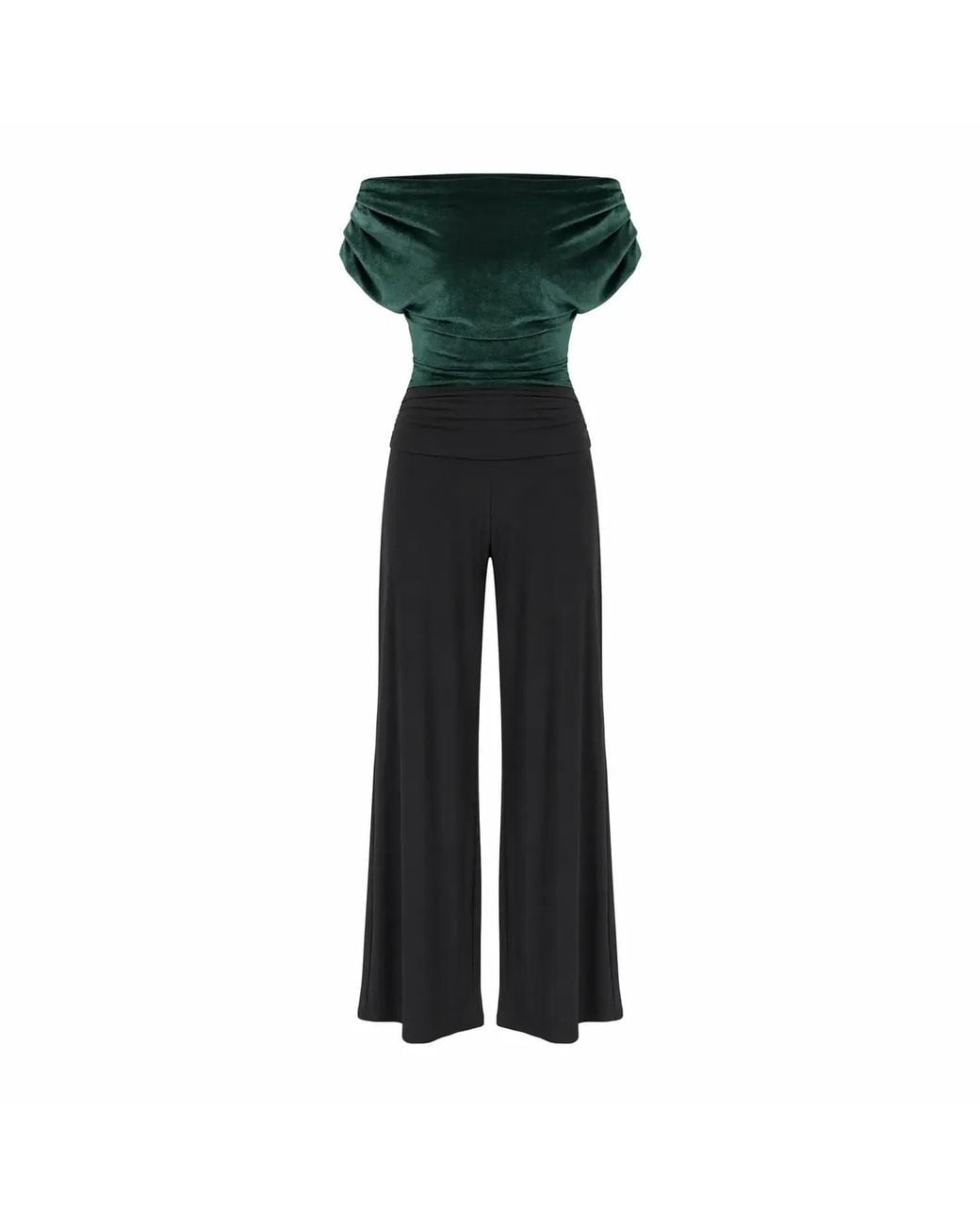 Atom Label Black Carbon Jumpsuit