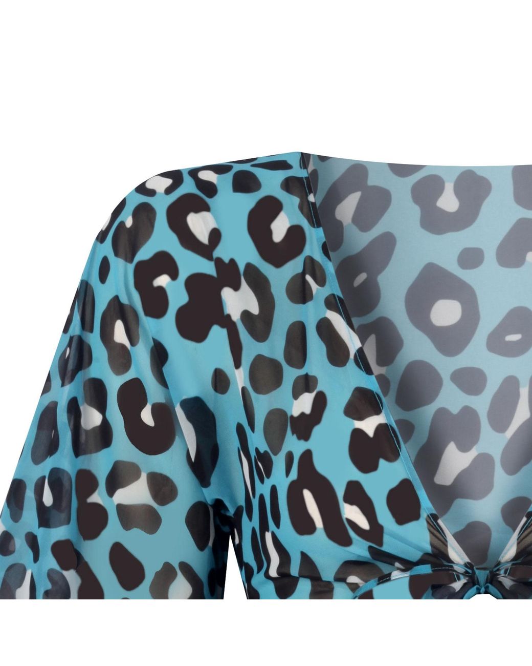 Nur Karaata Blue Leo Top