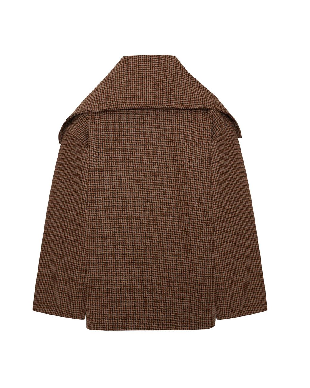 Pcfg Brown Oversized Puffer Coat