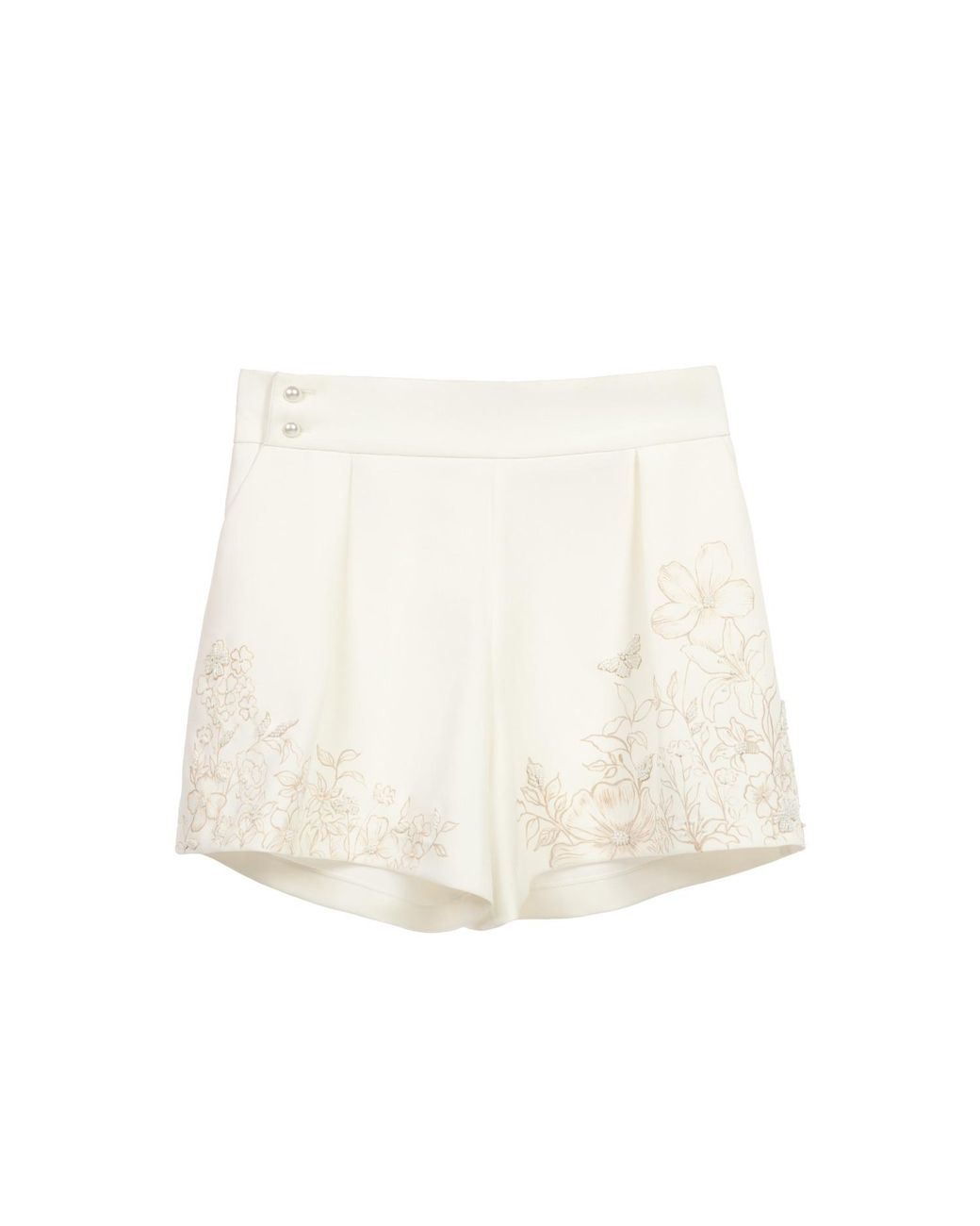 Rondooz White Pale Bloom