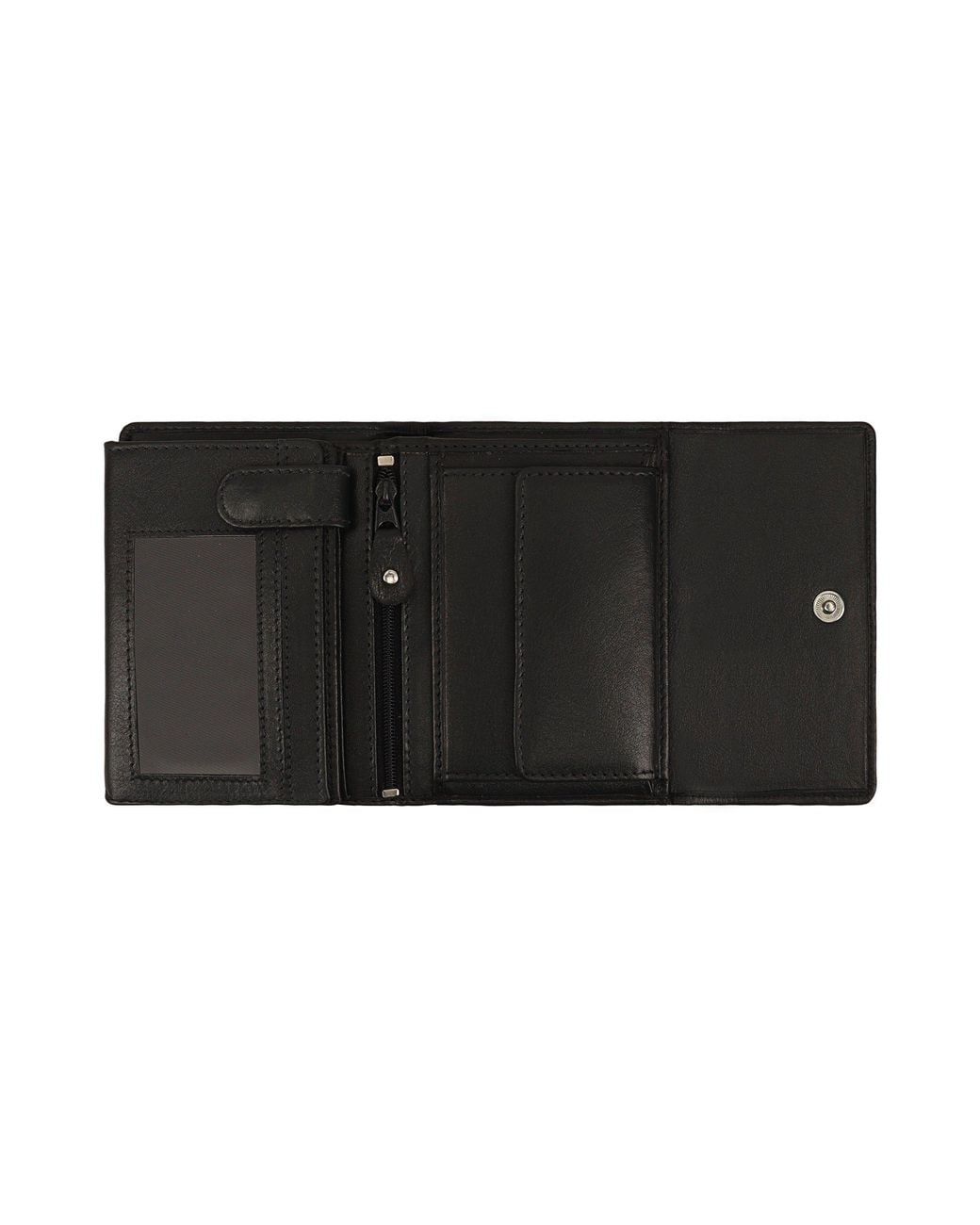 Lloyd Baker Black Risa Leather Wallet