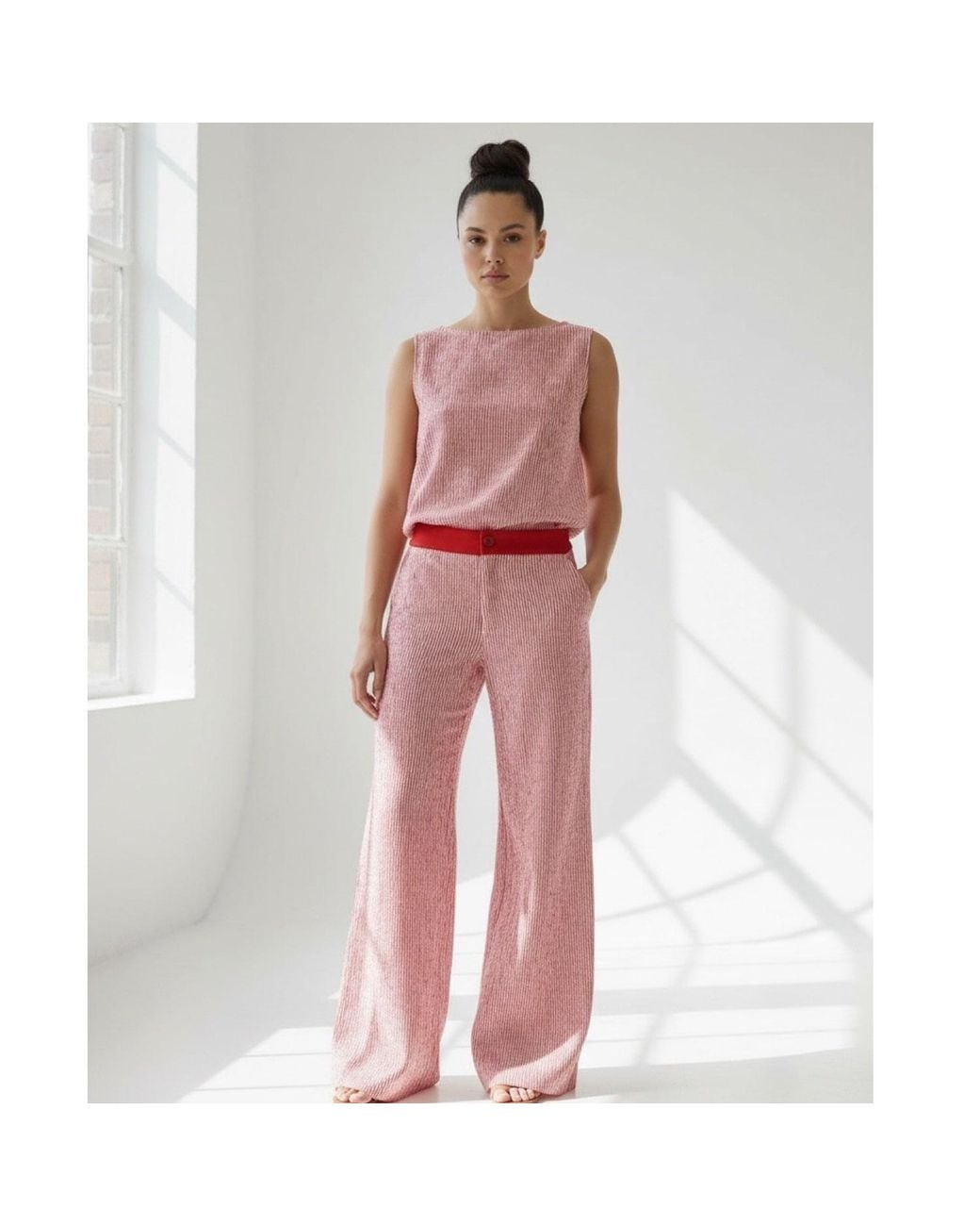 SNIDER Pink Sail Top