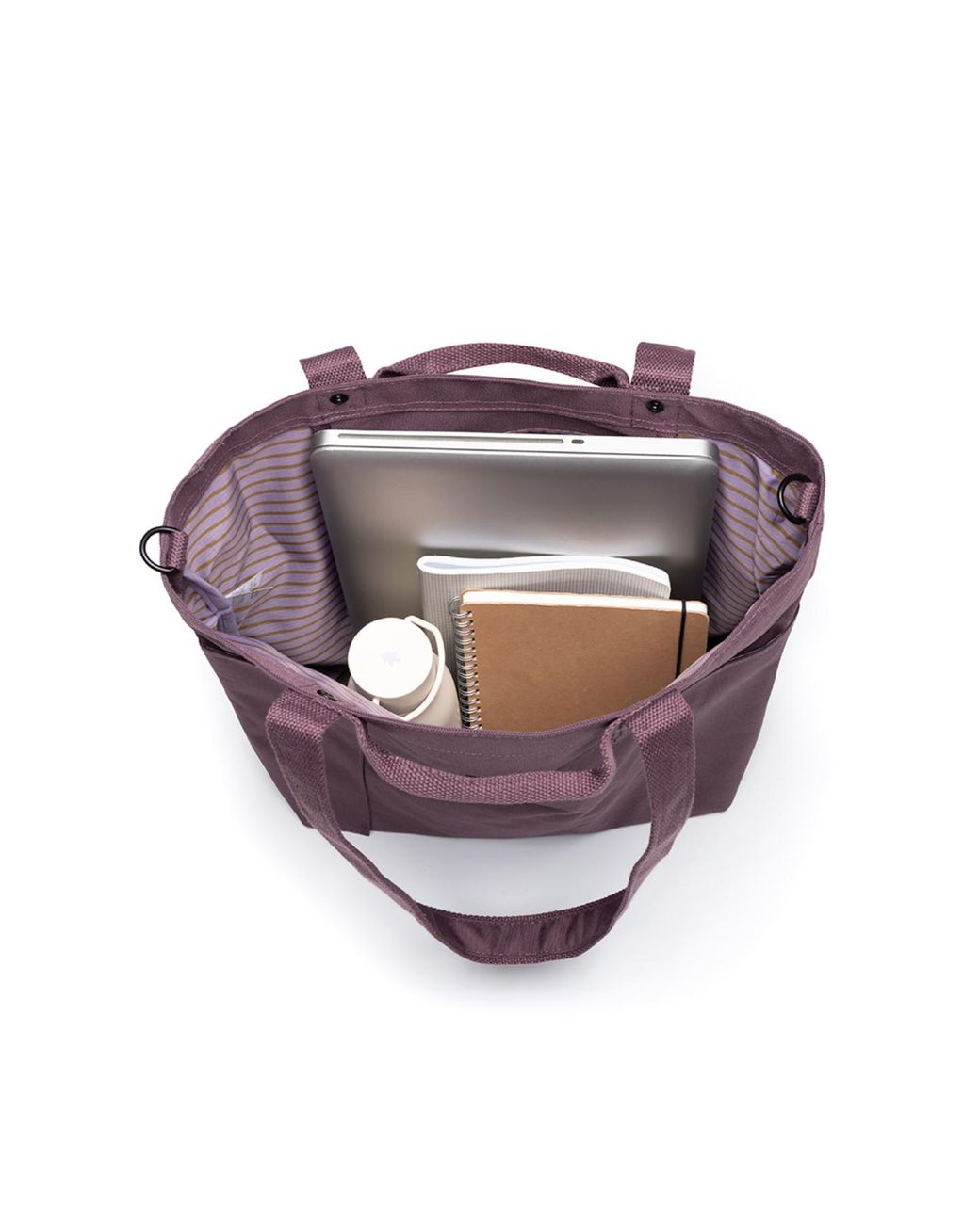 Lefrik Purple Raw Tote