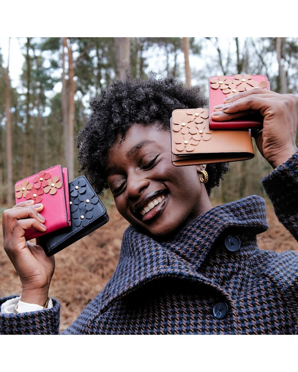 F3Rog by Rana Red Barbie Flower Wallet