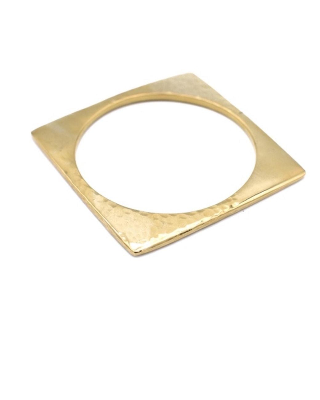 Lala Salama Metallic Imani Square Bangle