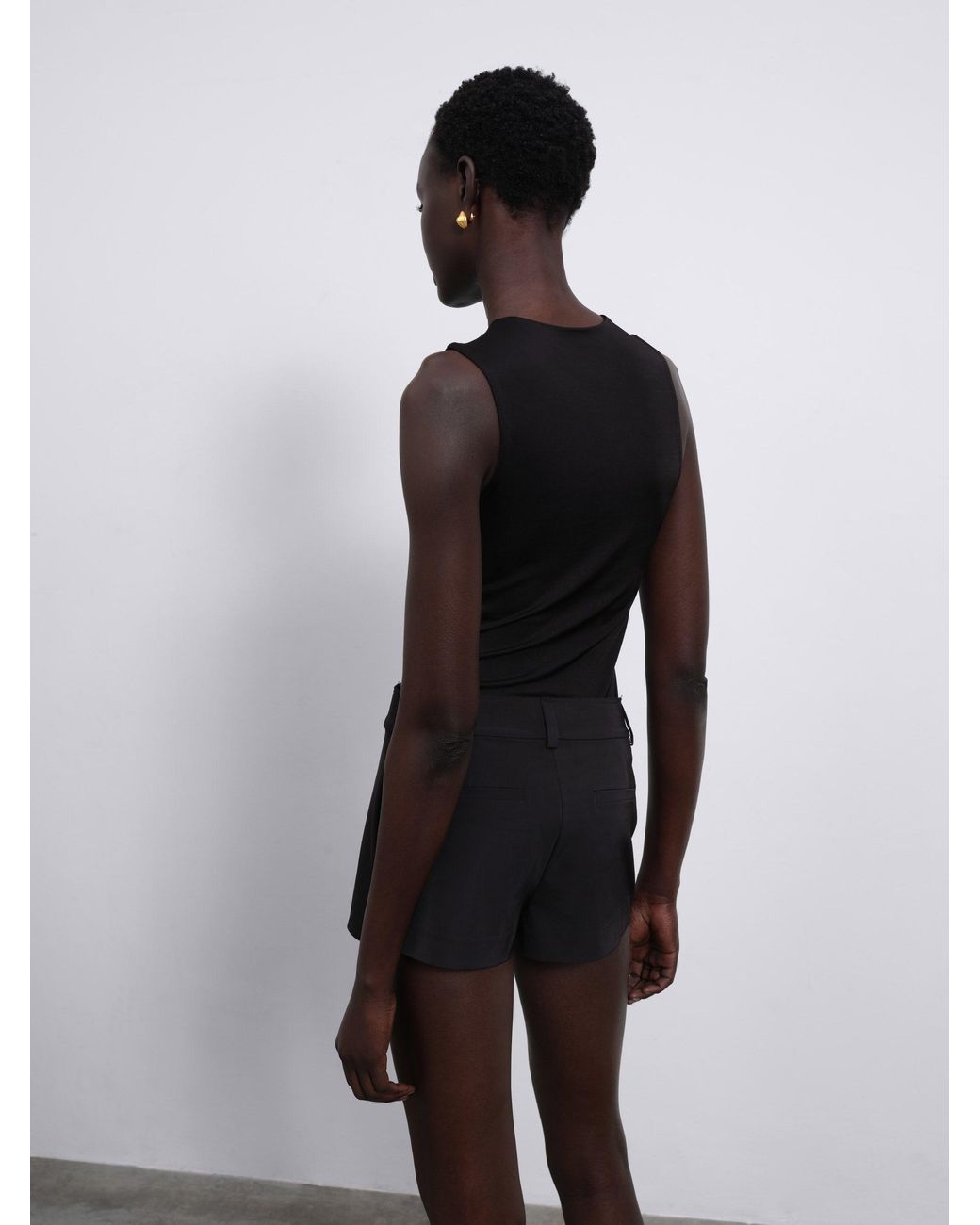Sélone Black Nina Fringed Bodysuit