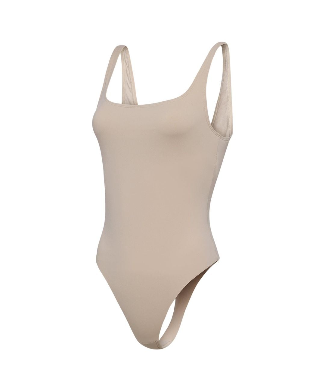 JIV ATHLETICS Brown Sculpt Bodysuit
