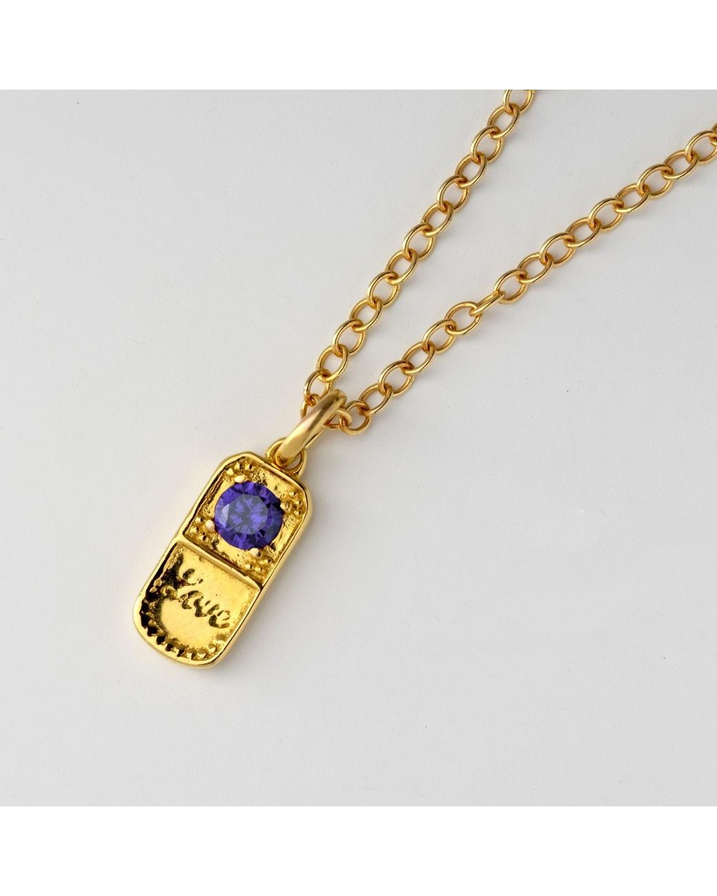 Belinda Jewelz Metallic Amethyst Love Pill Charm