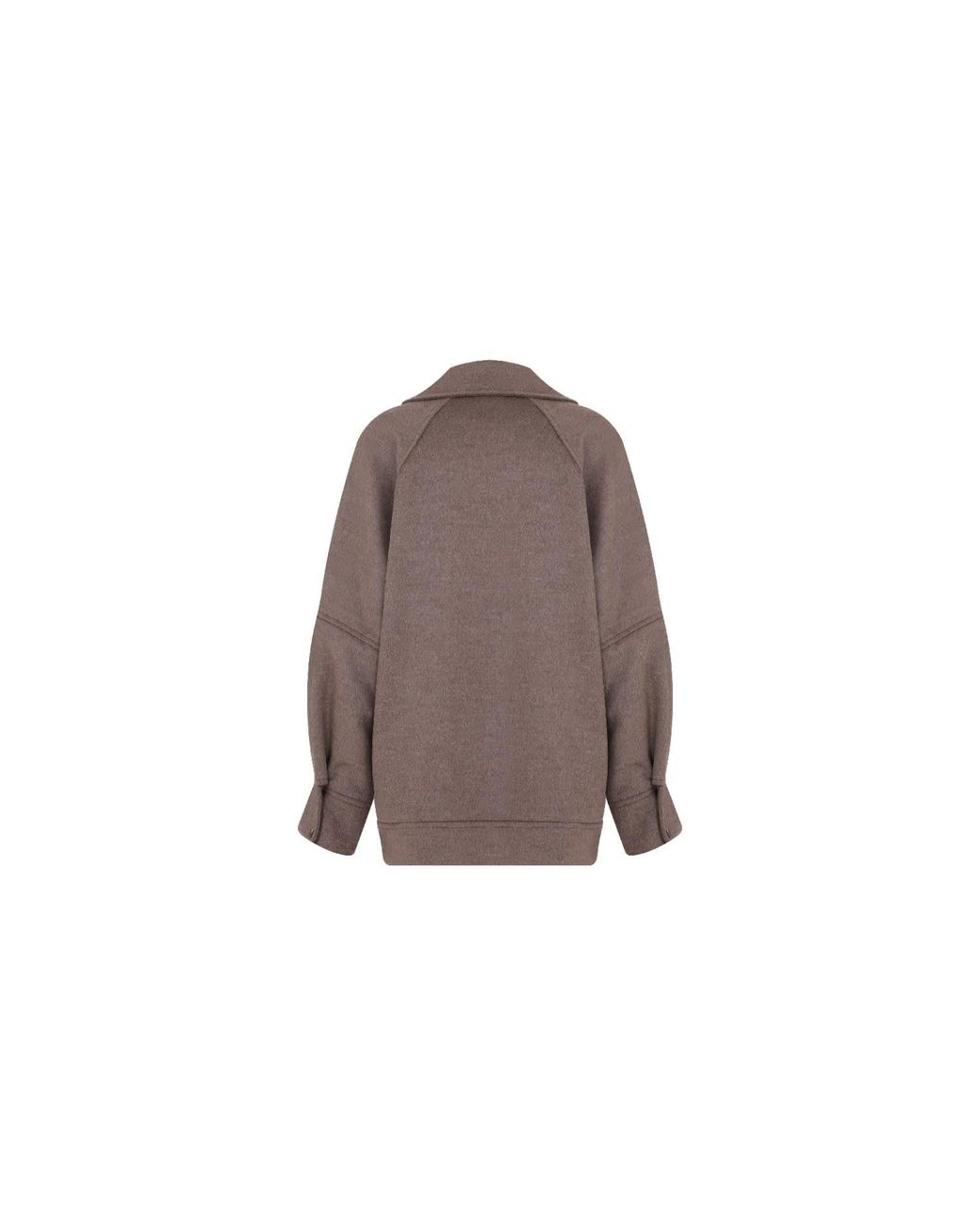 NAZLI CEREN Brown Terry Cashmere Coat