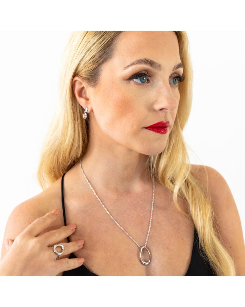 Lucy Quartermaine Metallic Volcan Pendant