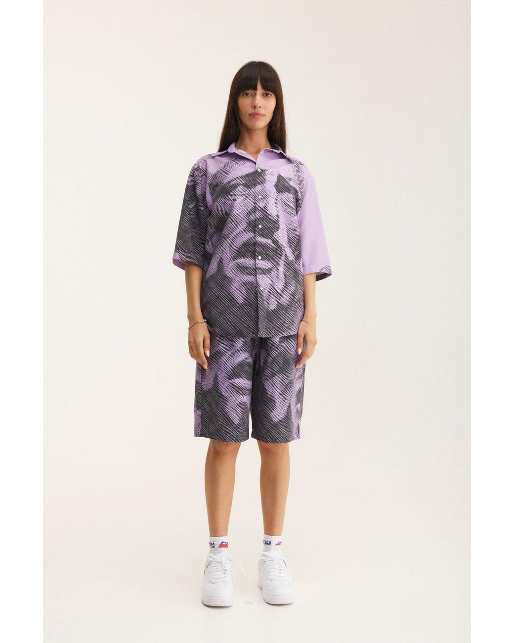 mysimplicated Purple Short Sleeve Shirt