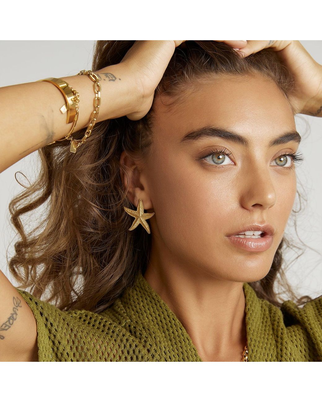 ARMS OF EVE Metallic Siesta Earrings