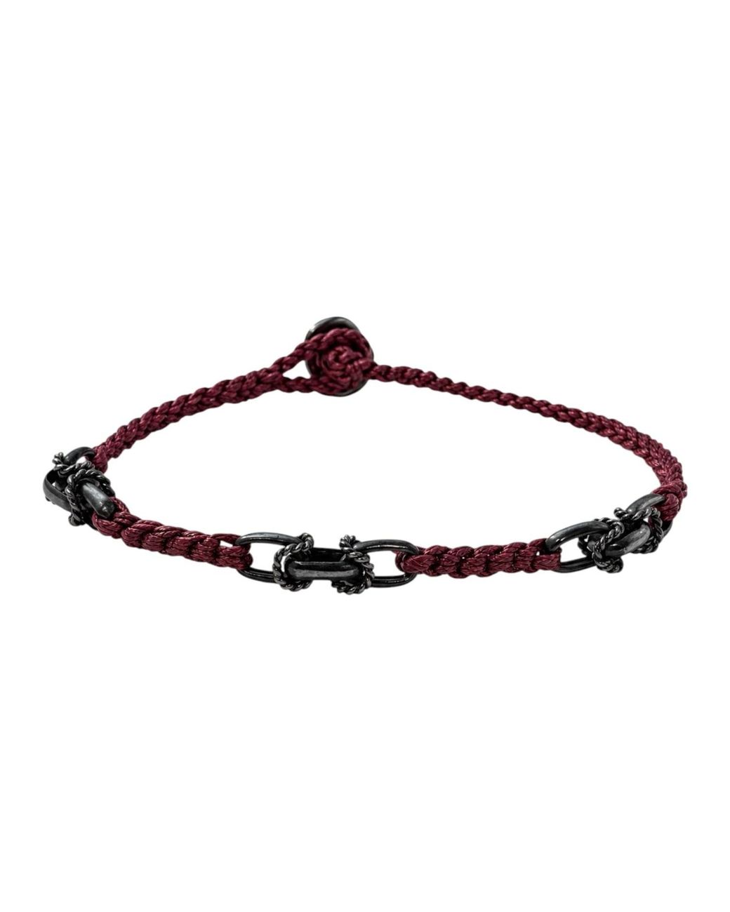 La Pluie Jewellery Brown Styx Bracelet for men