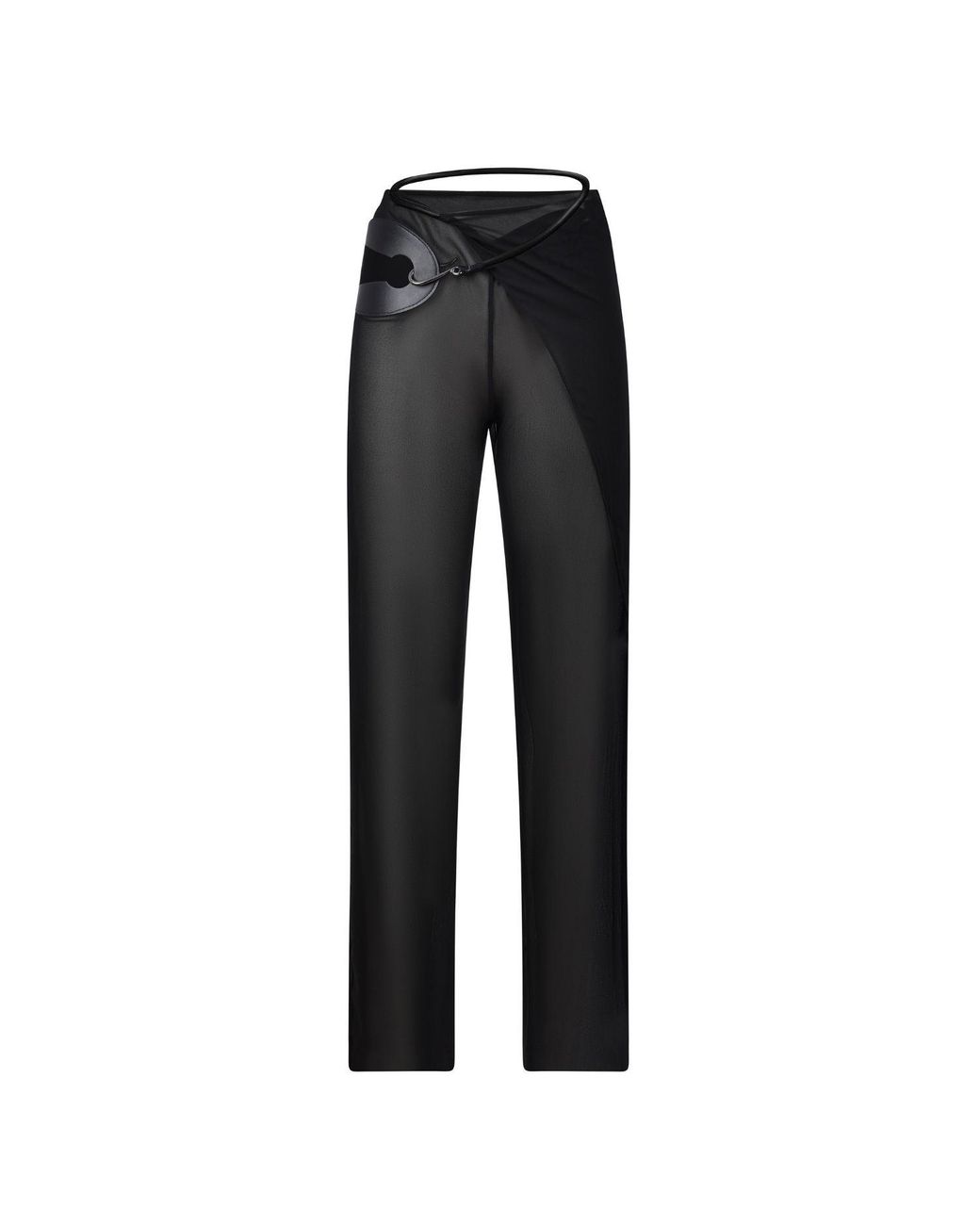 Bianca Resortwear Black Deva Wrap Trousers