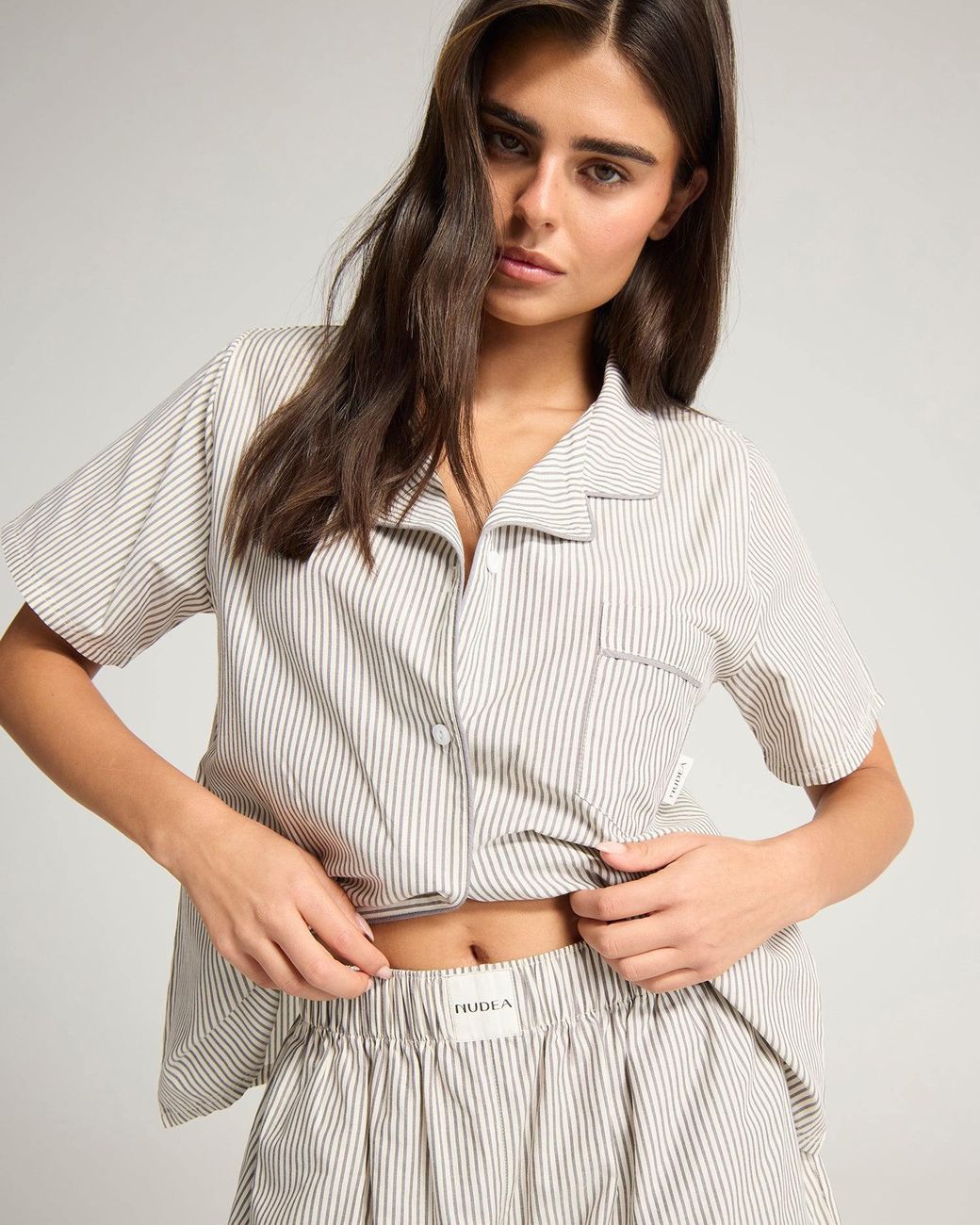 Nudea Gray The Short Pj Set