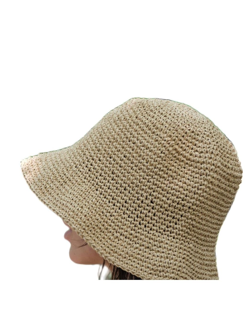 Springmoonatelier Natural Neutrals Raffia Hat