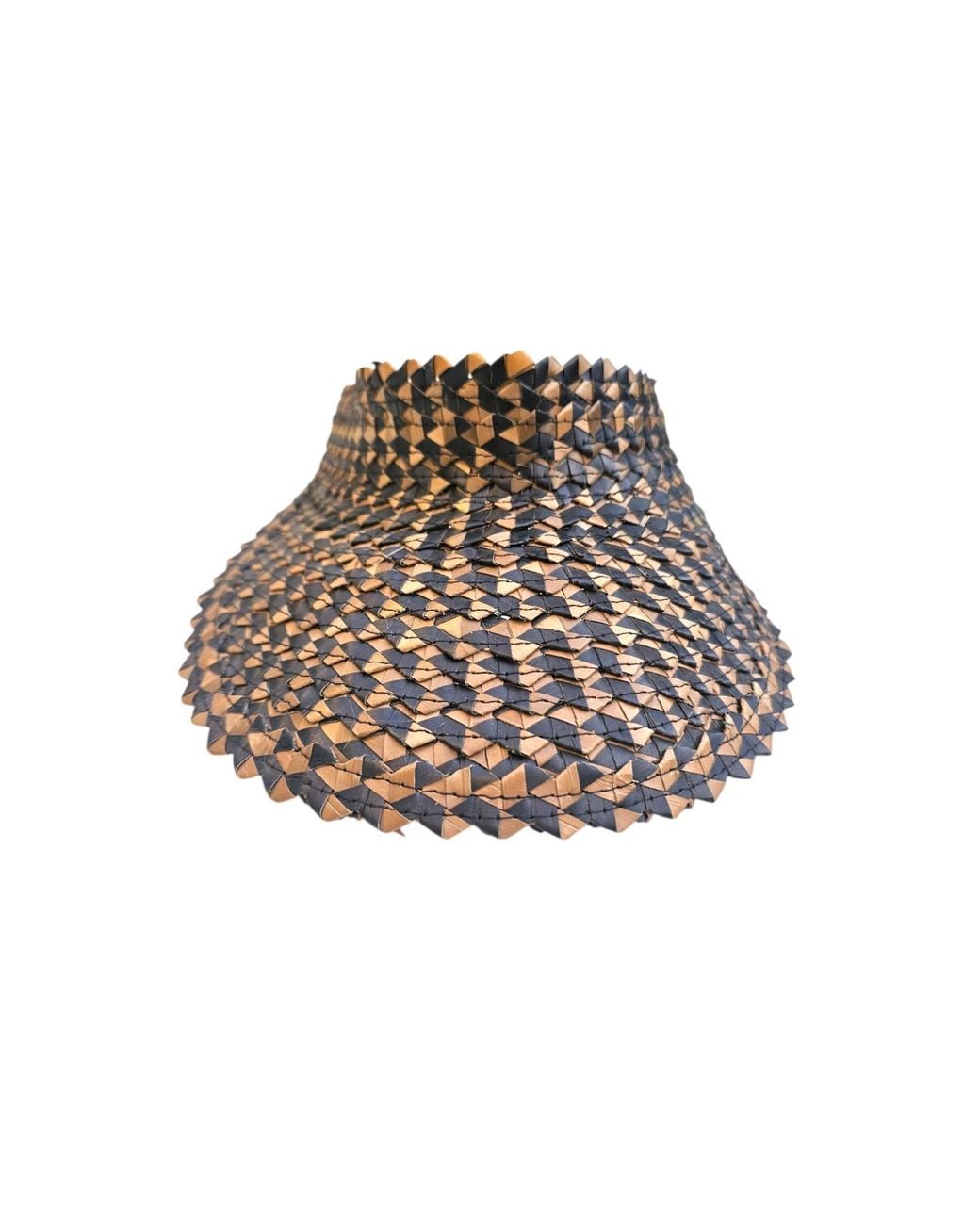 OhSun Multicolor Straw Visor