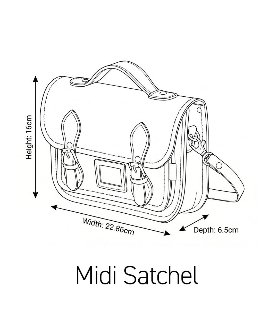 Zatchels Brown Floral Lined Leather Midi Satchel