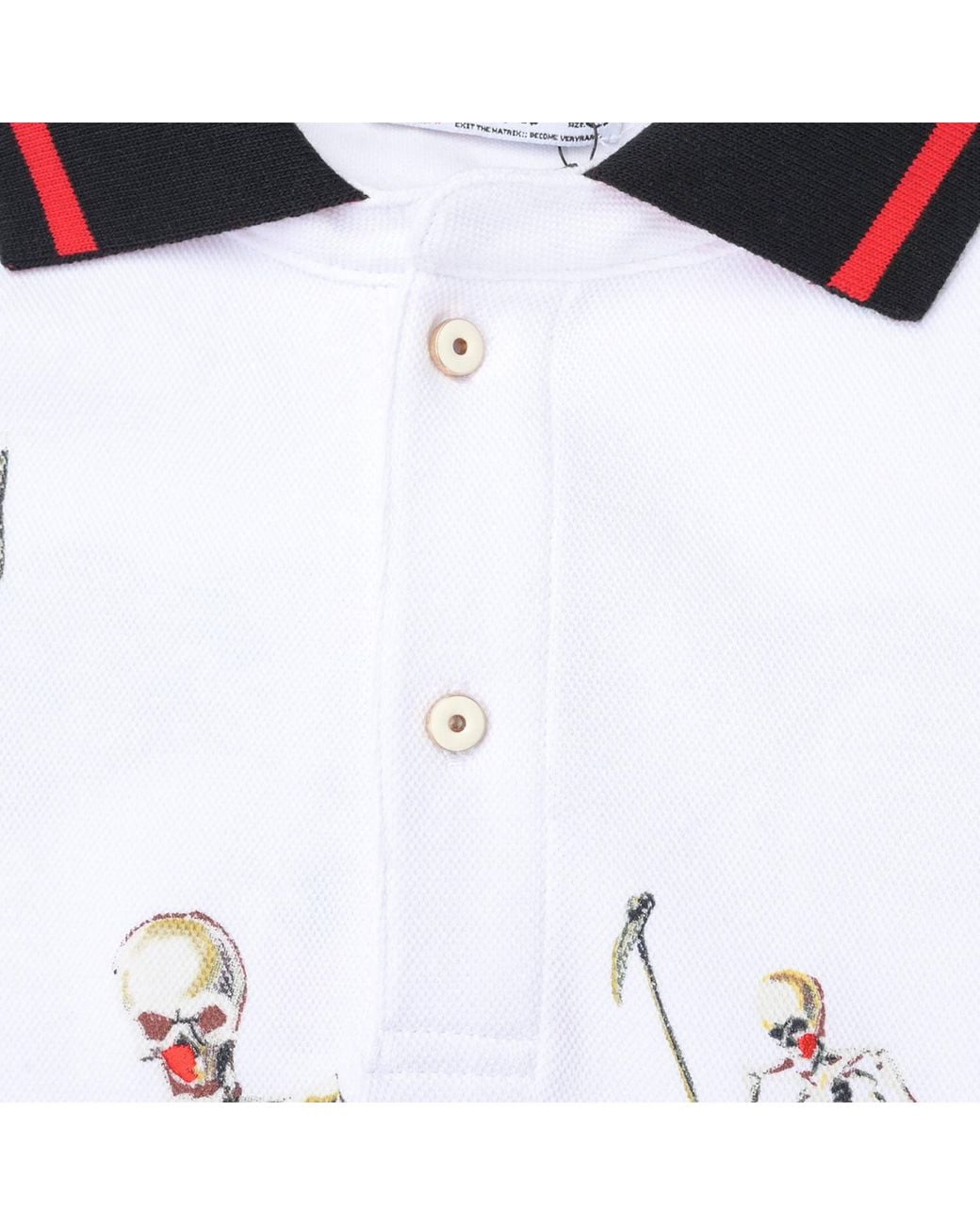 VERYRARE Blue Skeleton Polo for men