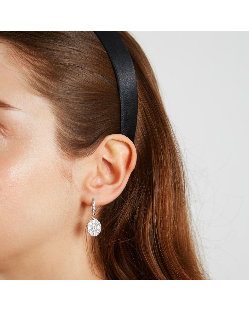Ballinger Jewellery Metallic Uptown Oval Drop Earrings