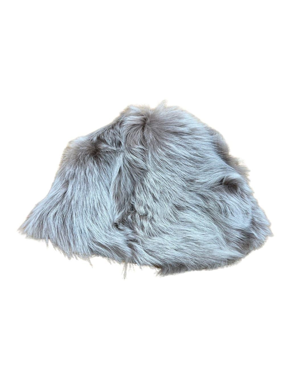 Owen Barry Blue Neutrals Sheepskin Pull On Beanie Aubrac Toscana