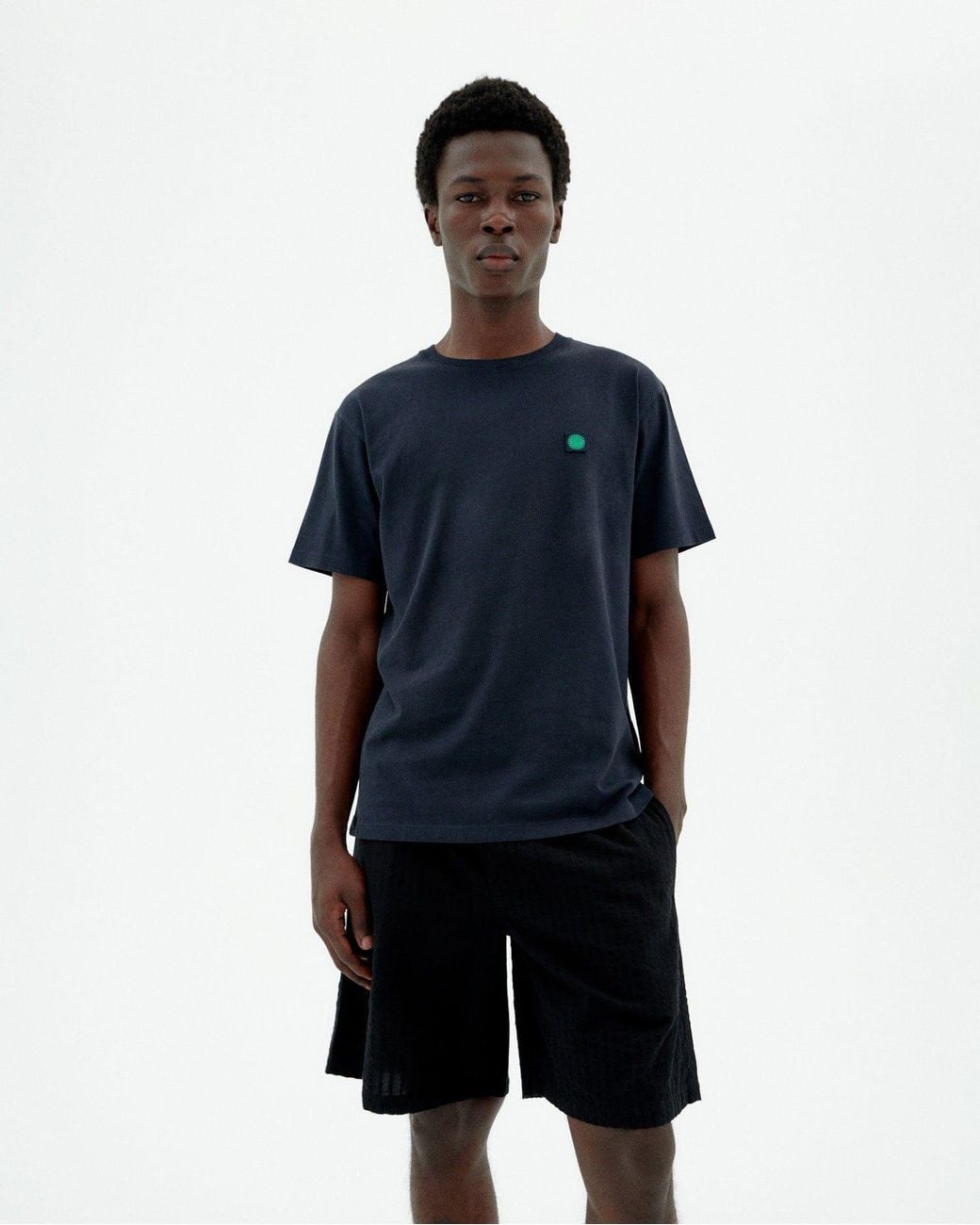 Thinking Mu Green T-Shirt Back Sun for men