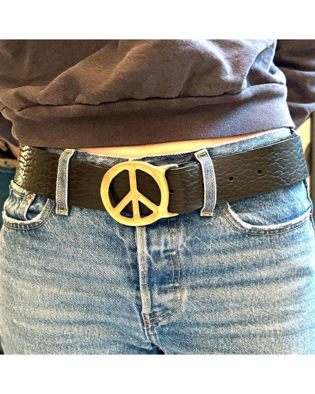 Lynn Tallerico Blue Peace Belt