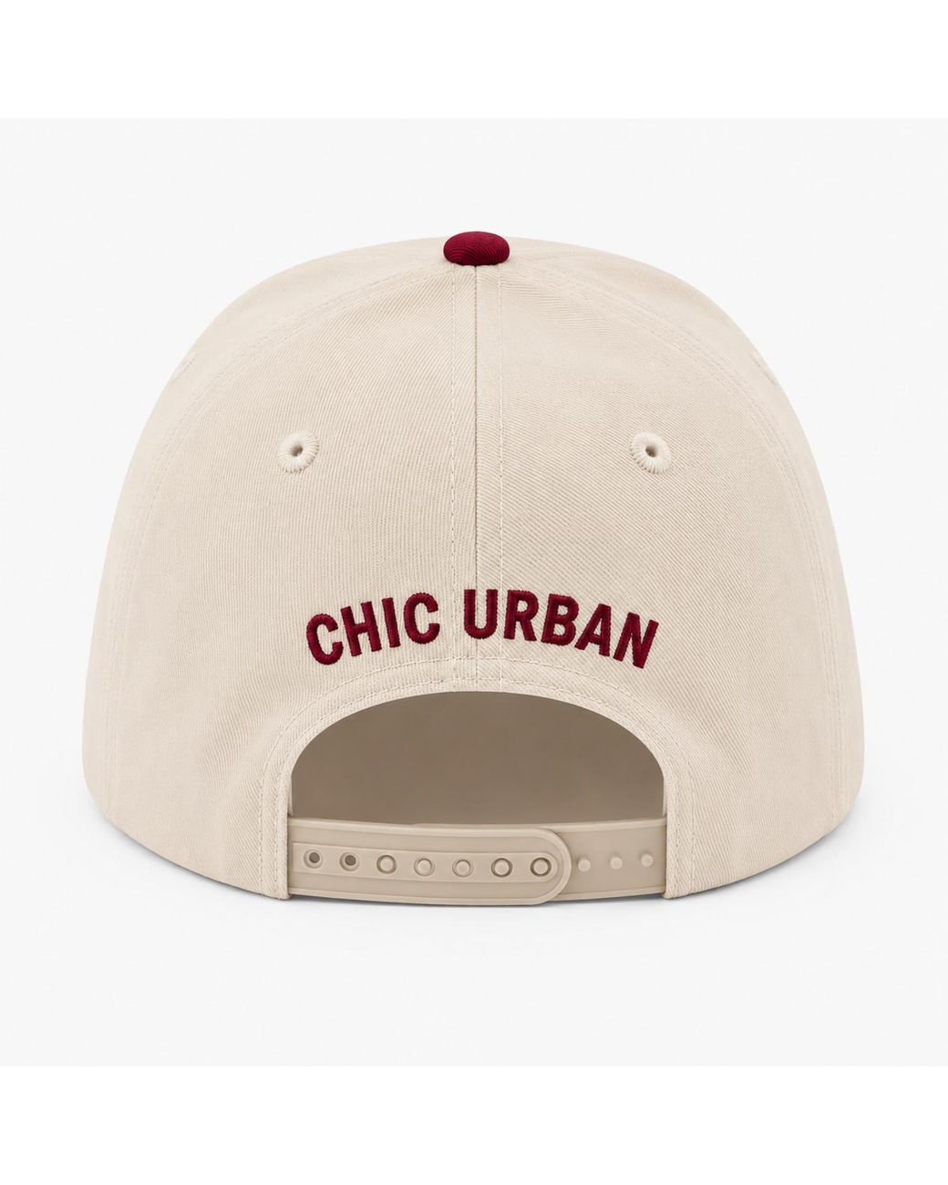 Chic Urban Red Urban Heritage Baseball Cap for men