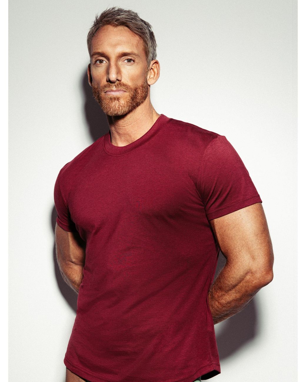 Bdxy Studio Red The Actor T-Shirt for men